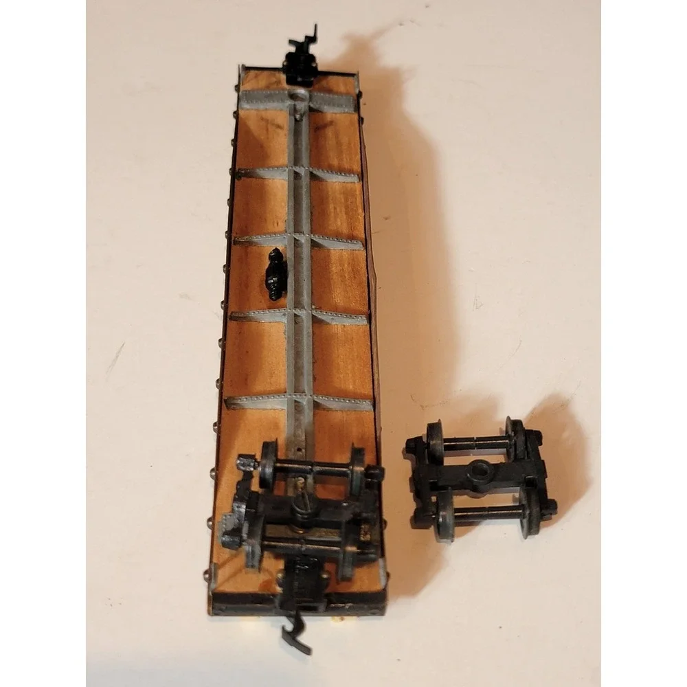 Ho Scale C&O Chesapeake &‎ Ohio Flat Car Model Train Car #809 03 #BLT 7-41